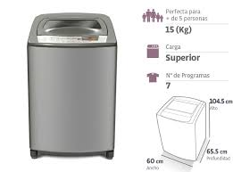 LAVADORA 15 KG